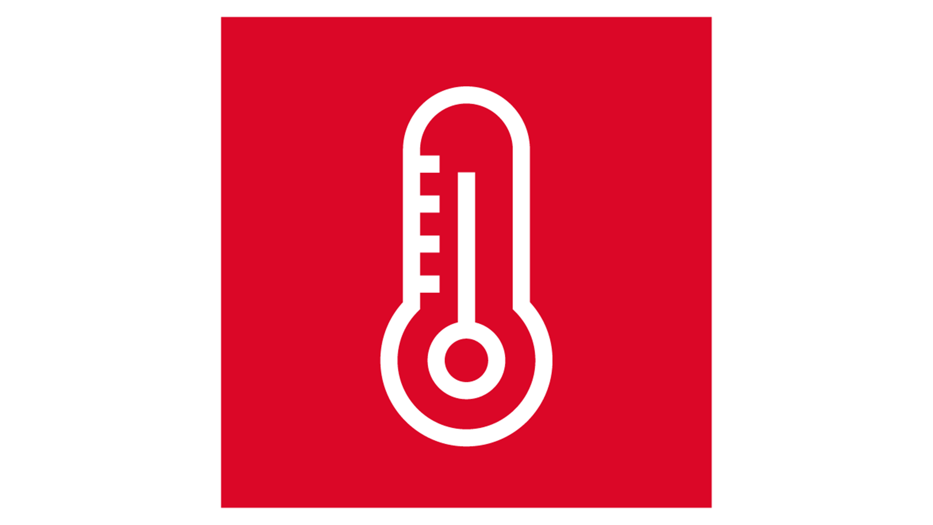 ROCKWOOL Icon mit Thermometer f&uuml;r den Steinwolle-Vorteil W&auml;rmeschutz
