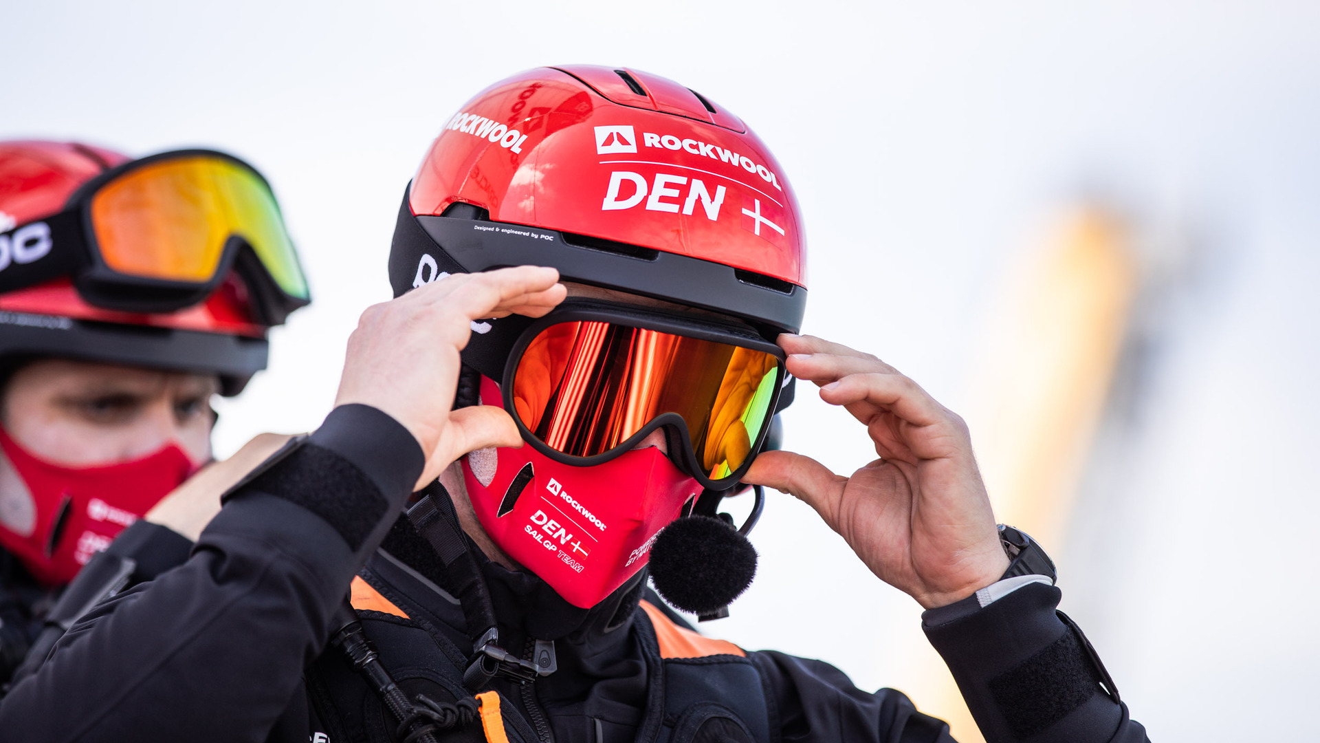 Denmark SailGP Team Driver Nicolai Sehested ready to race