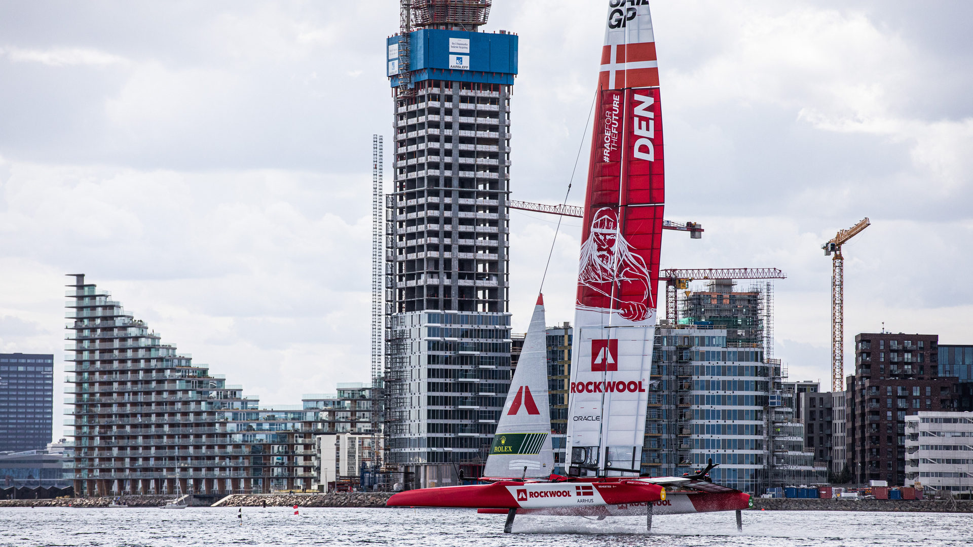 Team ROCKWOOL takes first ever SailGP race win in home ROCKWOOL Denmark SailGP