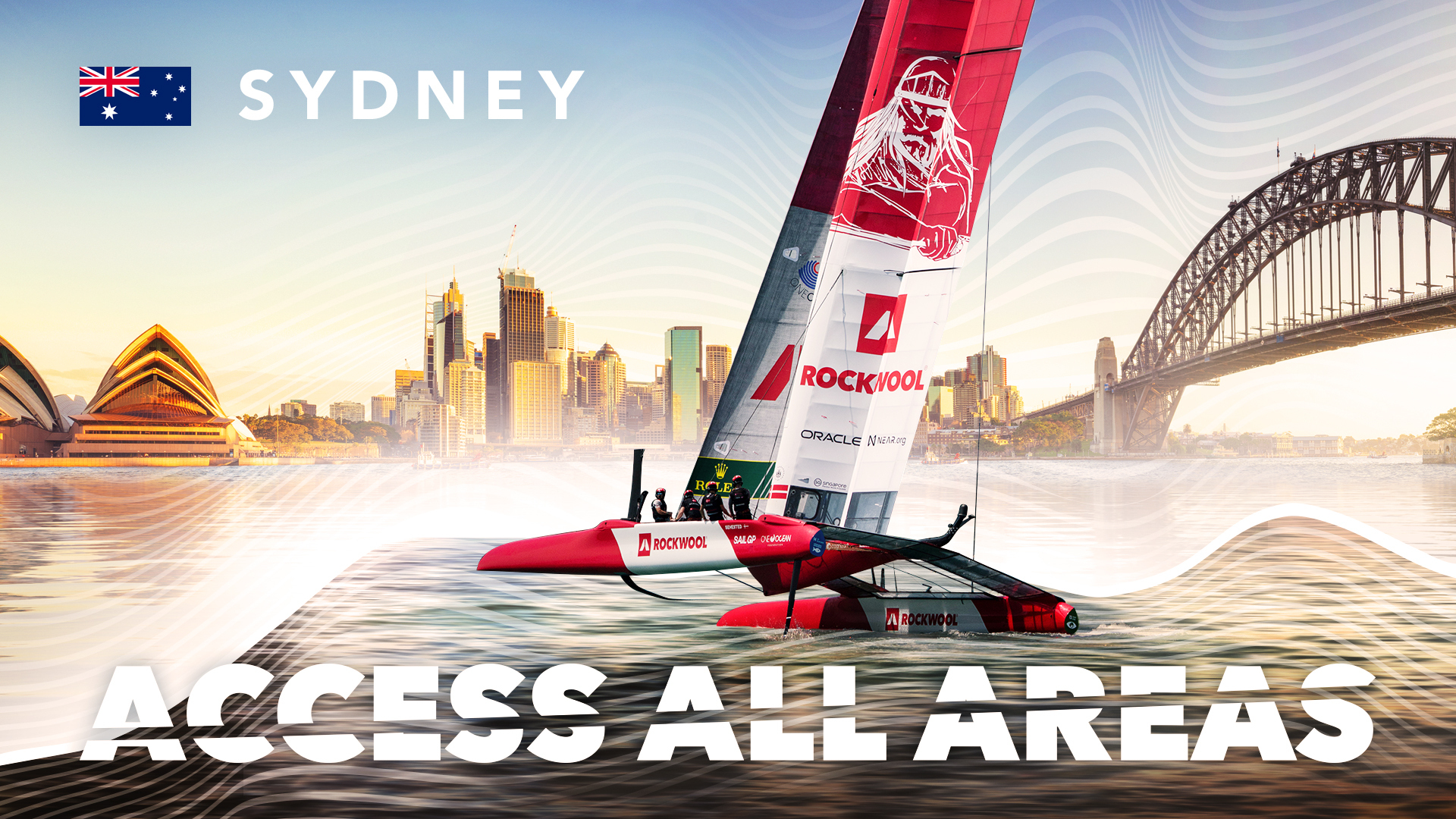 SailGP, Access all areas, thumbnail, Season 3, ROCKWOOL SailGP Team, F50, Sydney 2023, AAA