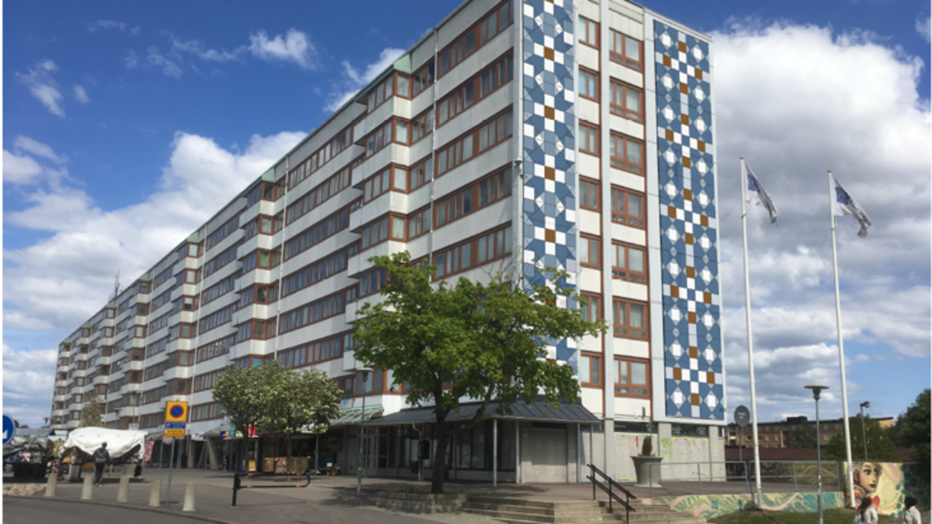 Renovation Friskväderstorget Göteborg Sweden